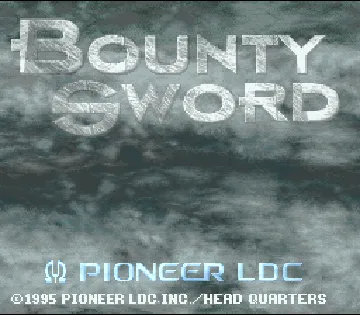 Bounty Sword (Japan) (Beta) screen shot title